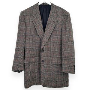Classic Men's Plaid Blazer